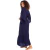 imageBack From Bali Womens Casual Boho Dress Long Maxi Flowy Dresses with Deep V Neck Summer SundressNavy