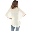 imageBack From Bali Womens Long Shrug Cotton Cardigan Sweater Open Front Short Sleeve for Dresses PantsCream
