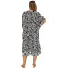 imageBack From Bali Womens Loose Maxi Long Beach Dress Cover Up Caftan FloralBlack