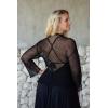 imageBack From Bali Womens Plus Size Sheer Ruffle Shrug Lightweight Bolero Cardigan Arm Cover 2X 3X 4XBlack New