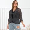 imageBack From Bali Womens Plus Size Sheer Ruffle Shrug Lightweight Bolero Cardigan Arm Cover 2X 3X 4XBlack Silver