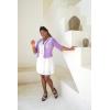 imageBack From Bali Womens Plus Size Sheer Ruffle Shrug Lightweight Bolero Cardigan Arm Cover 2X 3X 4XLight Pink