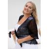 imageBack From Bali Womens Plus Size Shrug Bolero Sheer Cardigan Arm Cover 2X 3X 4X LightweightBlack