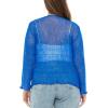 imageBack From Bali Womens Plus Size Shrug Bolero Sheer Cardigan Arm Cover 2X 3X 4X LightweightBluebell