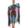 imageBack From Bali Womens Print Sarong Swimsuit Beach Cover Up Wrap Skirt PareoBamboo Pink