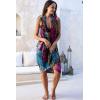 imageBack From Bali Womens Print Sarong Swimsuit Beach Cover Up Wrap Skirt PareoBamboo Pink