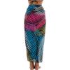 imageBack From Bali Womens Print Sarong Swimsuit Beach Cover Up Wrap Skirt PareoBamboo Pink