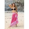 imageBack From Bali Womens Print Sarong Swimsuit Beach Cover Up Wrap Skirt PareoBlack