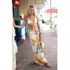 imageBack From Bali Womens Print Sarong Swimsuit Beach Cover Up Wrap Skirt PareoYellow Blossom