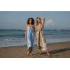 imageBack From Bali Womens Sarong Wrap Beach Swimsuit Cover Up  Butterfly with Coconut ClipMocca
