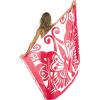 imageBack From Bali Womens Sarong Wrap Beach Swimsuit Cover Up  Butterfly with Coconut ClipRed