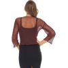 imageBack From Bali Womens Sheer Shrug Cardigan Lightweight KnitBrick