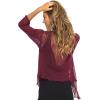 imageBack From Bali Womens Sheer Shrug Cardigan Lightweight KnitMaroon