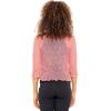 imageBack From Bali Womens Sheer Shrug Cardigan Lightweight KnitPink