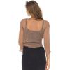 imageBack From Bali Womens Sheer Shrug Cardigan Lightweight KnitTaupe