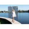 imageBack From Bali Womens Summer Dress Boho Loose Flowy Tunic Top Casual Short Cute Embroidered Beach Shift DressWhite Eyelet