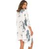 imageBack From Bali Womens Swimwear Cover Up Floral Beach Dress for Bikini Swimsuit with SequinsGrey