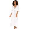 imageBack From Bali Womens Casual Boho Dress Long Maxi Flowy Dresses with Deep V Neck Summer SundressWhite
