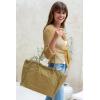 imageBack From Bali Womens 100 Cotton Canvas Large Tote Bag with Front ampamp Inside Pockets Everyday HandbagNatural Beige