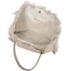 imageBack From Bali Womens 100 Cotton Canvas Large Tote Bag with Front ampamp Inside Pockets Everyday HandbagNatural Beige
