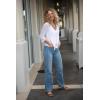 imageBack From Bali Womens 100 Cotton Shrug Tie Front Cardigan Lightweight Soft Knit 34 Sleeve Open Front SweaterGrey