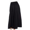 imageBack From Bali Womens Boho Wide Leg Palazzo Pants Smocked Waist Harem Lounge Loose Summer Beach PantsBlack