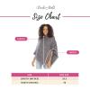 imageBack From Bali Womens Cable Knit Poncho Sweater Cape Boho Soft CasualMaroon