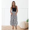 imageBack From Bali Womens Cropped Wide Leg Pants Trouser Comfort Solid Elastic Waist S4XLWhite Abstract