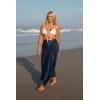 imageBack From Bali Womens Plus Size Sarong Wrap Solid Swimsuit Cover Up Pareo Bathing Suit Beach Skirt Coconut ClipRed