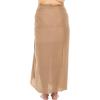 imageBack From Bali Womens Plus Size Sarong Wrap Solid Swimsuit Cover Up Pareo Bathing Suit Beach Skirt Coconut ClipTaupe