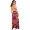 imageBack From Bali Womens Sarong Beach Swimsuit Bikini Cover up Wrap Peacock ampamp ClipBlack Pink