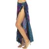 imageBack From Bali Womens Sarong Beach Swimsuit Bikini Cover up Wrap Peacock ampamp ClipBlack Turquoise