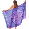 imageBack From Bali Womens Sarong Beach Swimsuit Bikini Cover up Wrap Peacock ampamp ClipBlue Pink