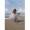 imageBack From Bali Womens Sarong Beach Swimsuit Bikini Cover up Wrap Peacock ampamp ClipGaza Grey