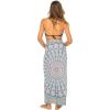 imageBack From Bali Womens Sarong Beach Swimsuit Bikini Cover up Wrap Peacock ampamp ClipGaza Grey