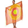 imageBack From Bali Womens Sarong Beach Swimsuit Bikini Cover up Wrap Peacock ampamp ClipLime