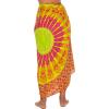 imageBack From Bali Womens Sarong Beach Swimsuit Bikini Cover up Wrap Peacock ampamp ClipLime
