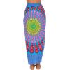 imageBack From Bali Womens Sarong Beach Swimsuit Bikini Cover up Wrap Peacock ampamp ClipTurquoise Ocean