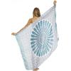imageBack From Bali Womens Sarong Beach Swimsuit Bikini Cover up Wrap Peacock ampamp ClipWhite Tosca