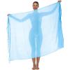 imageBack From Bali Womens Sarong Wrap Swimsuit Cover Up Solid Beach Pareo Bathing Suit Skirt Coconut Tie ClipAqua