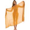 imageBack From Bali Womens Sarong Wrap Swimsuit Cover Up Solid Beach Pareo Bathing Suit Skirt Coconut Tie ClipCaramel