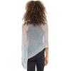 imageBack From Bali Womens Sheer Poncho Shrug Bolero Lightweight Summer Shrug Pullover SweaterGrey