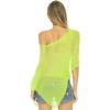 imageBack From Bali Womens Sheer Poncho Shrug Bolero Lightweight Summer Shrug Pullover SweaterLime
