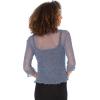 imageBack From Bali Womens Sheer Shrug Ruffle Cardigan Lightweight Sweater Bolero Arm CoverChina Blue