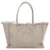 imageBack From Bali Womens 100 Cotton Canvas Large Tote Bag with Front ampamp Inside Pockets Everyday HandbagNatural Beige