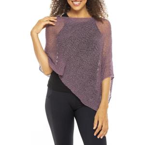 imageBack From Bali Womens Sheer Poncho Shrug Bolero Lightweight Summer Shrug Pullover SweaterMauve