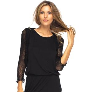 imageBack From Bali Womens Sheer Bolero Shrug Lightweight Knit Sweater for Dresses Cropped Jacket Evening DressesBlack